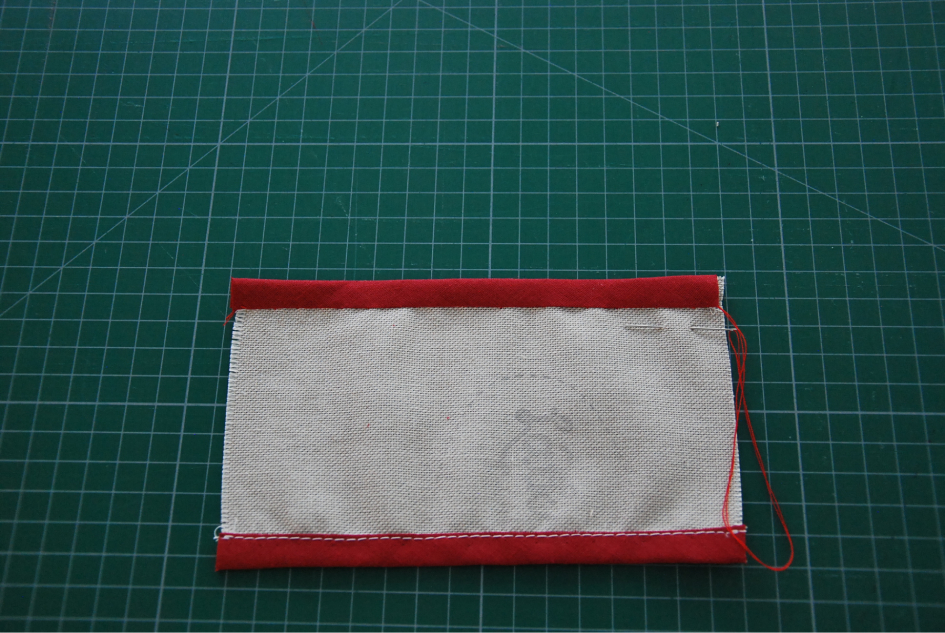 Našití šikmého proužku (8)